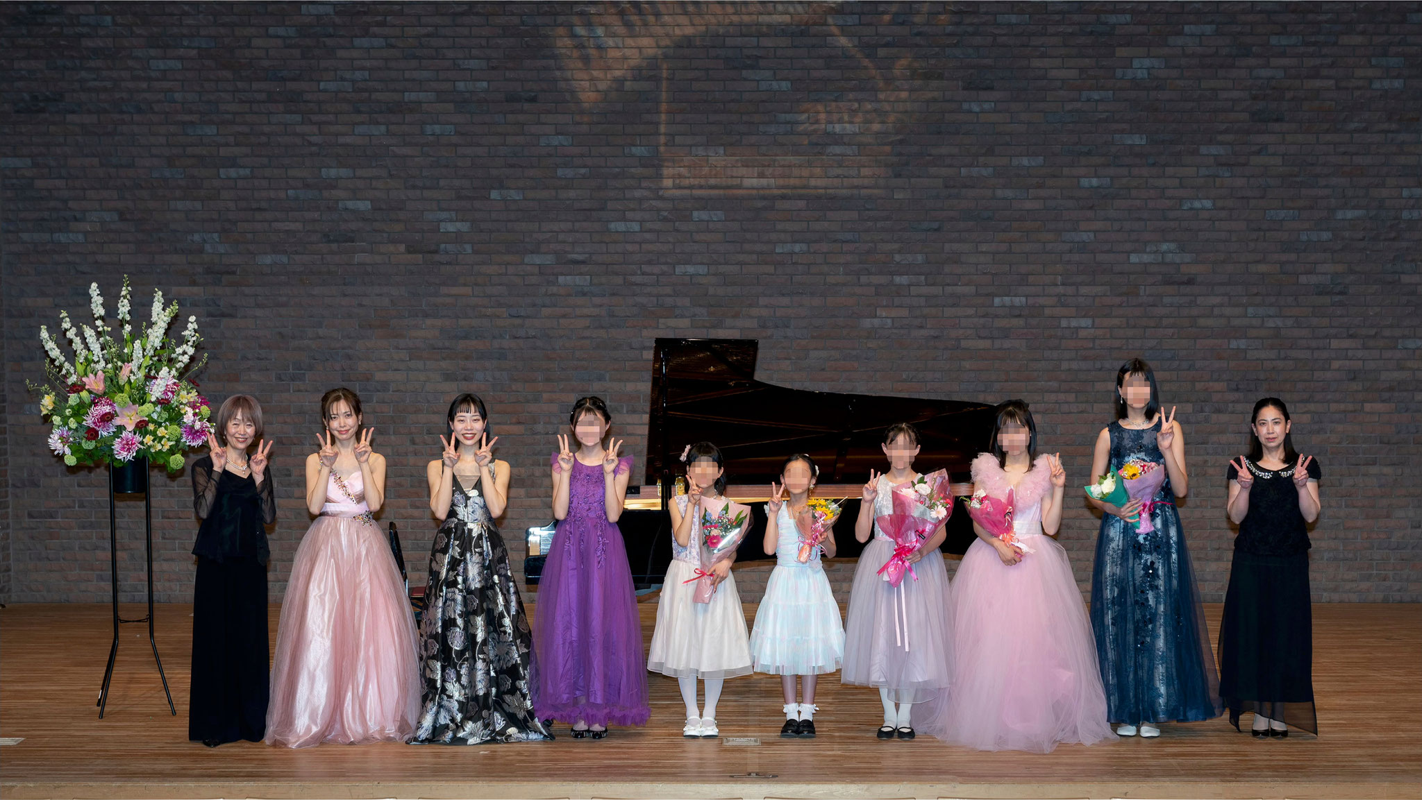 ピアノ発表会（集合写真） 006