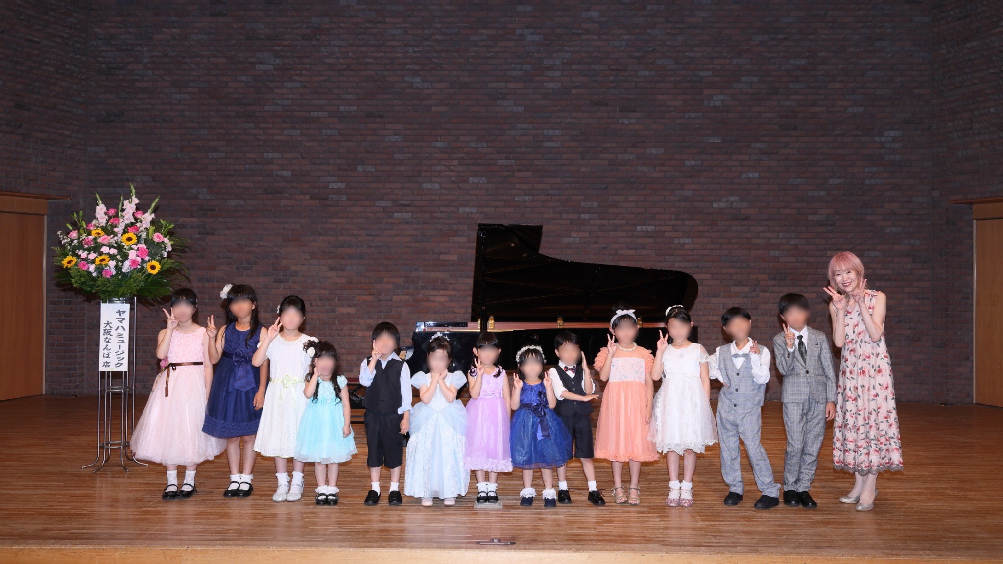 ピアノ発表会 集合写真 004
