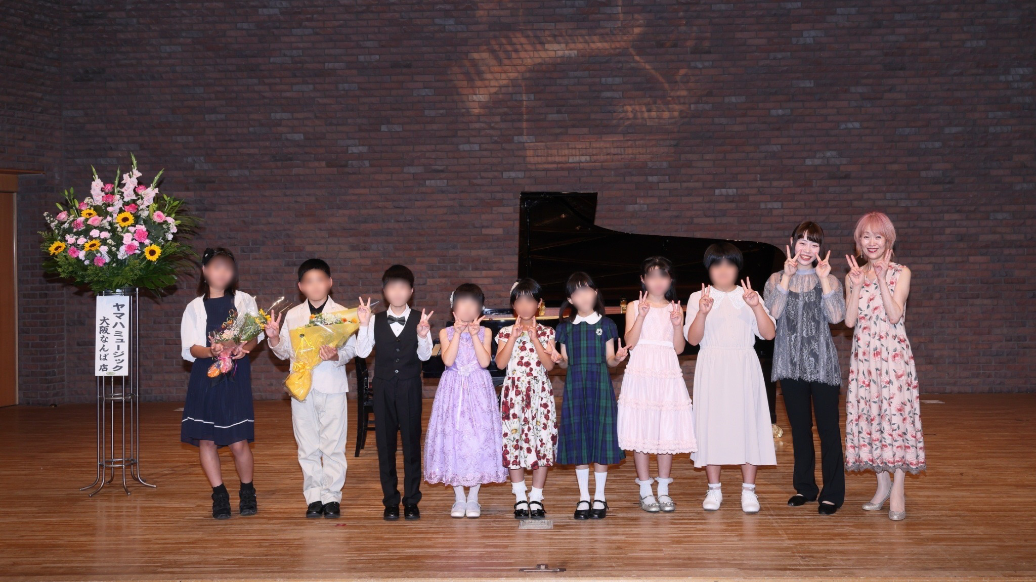 ピアノ発表会 集合写真 005